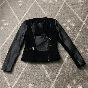 ZARA MIXED MATERIAL JACKET